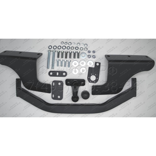 4380-F ORIS Фаркоп на Acura MDX 2014-2021, Honda Pilot 2016-2022 без выреза в бампере. Тип шара: F. Нагрузки: 2500/100 кг, масса фаркопа 30 кг (без электрики в комплекте)