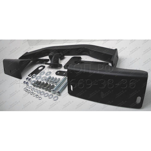 4380-F ORIS Фаркоп на Acura MDX 2014-2021, Honda Pilot 2016-2022 без выреза в бампере. Тип шара: F. Нагрузки: 2500/100 кг, масса фаркопа 30 кг (без электрики в комплекте)