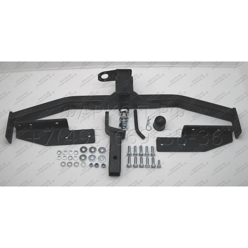 4381-E ORIS Фаркоп на Nissan Pathfinder R52 2014-2021, Infiniti QX60 2014-2021, Infiniti JX35 2013-2014. Необходима подрезка бампера. Тип шара: E. Нагрузки: 1800/100 кг, масса фаркопа 26 кг (без электрики в комплекте)