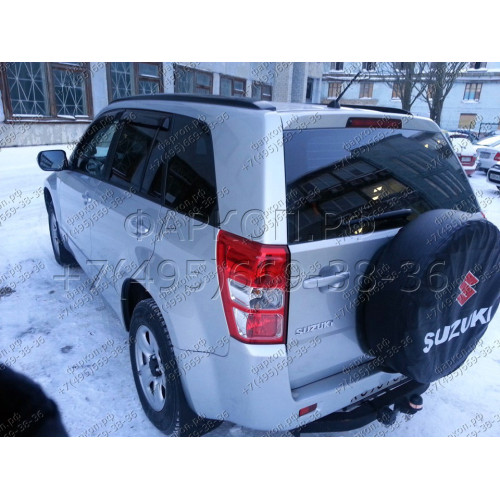 2850-F ORIS Фаркоп на Suzuki Grand Vitara 5 дверей 2005-2012 без выреза в бампере. Тип шара: F. Нагрузки: 1500/75 кг, масса фаркопа 21,3 кг (без электрики в комплекте)