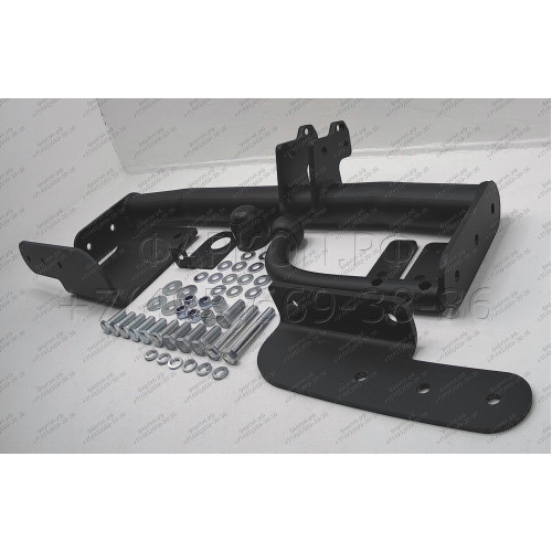 4816-A ORIS Фаркоп на Chrysler Grand Voyager 2001-2008, Dodge Caravan 2001-2008 без выреза в бампере. Тип шара: A. Нагрузки: 1500/75 кг, масса фаркопа 16,8 кг (без электрики в комплекте)