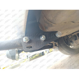 MI 22 AVTOS Фаркоп на Mitsubishi Lancer IX седан 2003-2007. Необходима подрезка бампера. Тип шара: A. Нагрузки: 1000/75 кг, масса фаркопа 15 кг (без электрики в компле
