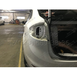 3986-A ORIS Фаркоп на Ford Fiesta седан/хетчбек 2015-2019. Невидимый вырез бампера. Тип шара: A. Нагрузки: 1200/75 кг, масса фаркопа 18,6 кг (без электрики в компле