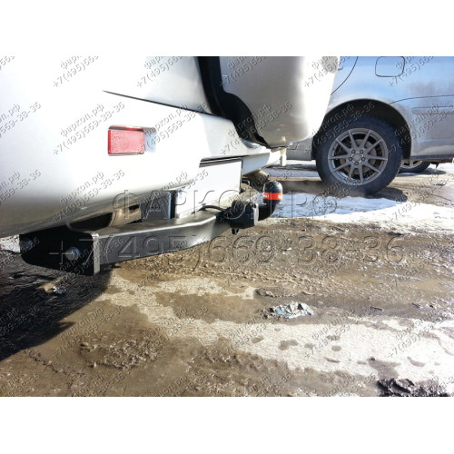 2850-F ORIS Фаркоп на Suzuki Grand Vitara 5 дверей 2005-2012 без выреза в бампере. Тип шара: F. Нагрузки: 1500/75 кг, масса фаркопа 21,3 кг (без электрики в комплекте)