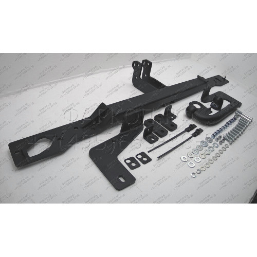 9020-A ORIS Фаркоп на Belgee X70 2024-, Geely Atlas Pro 2021-2024 без выреза в бампере. Тип шара: A. Нагрузки: 1500/75 кг, масса фаркопа 17 кг (без электрики в комплекте)