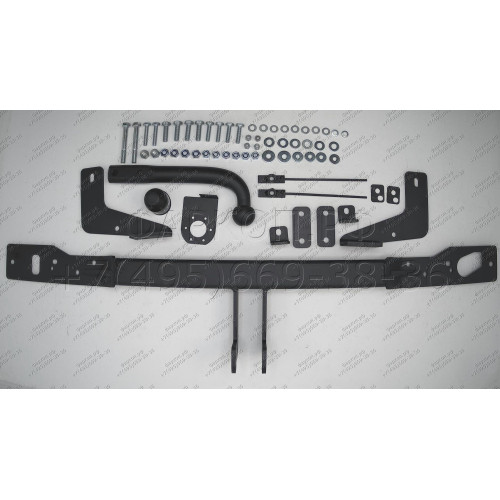 9020-A ORIS Фаркоп на Belgee X70 2024-, Geely Atlas Pro 2021-2024 без выреза в бампере. Тип шара: A. Нагрузки: 1500/75 кг, масса фаркопа 17 кг (без электрики в комплекте)