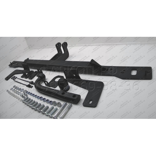 9020-A ORIS Фаркоп на Belgee X70 2024-, Geely Atlas Pro 2021-2024 без выреза в бампере. Тип шара: A. Нагрузки: 1500/75 кг, масса фаркопа 17 кг (без электрики в комплекте)