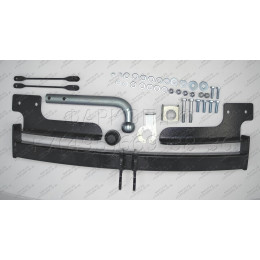 93110-A MOTODOR Фаркоп с оцинкованным шаром на Haval F7 2019-2024, Haval F7x 2019-2024 без выреза в бампере. Тип шара: A. Нагрузки: 1500/75 кг, масса фаркопа 18,9 кг (без эле