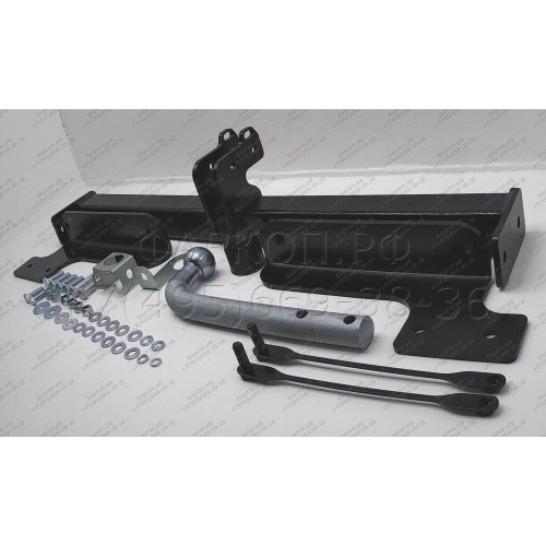 93110-A MOTODOR Фаркоп с оцинкованным шаром на Haval F7 2019-2024, Haval F7x 2019-2024 без выреза в бампере. Тип шара: A. Нагрузки: 1500/75 кг, масса фаркопа 18,9 кг (без электрики в комплекте)