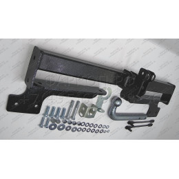 93110-A MOTODOR Фаркоп с оцинкованным шаром на Haval F7 2019-2024, Haval F7x 2019-2024 без выреза в бампере. Тип шара: A. Нагрузки: 1500/75 кг, масса фаркопа 18,9 кг (без эле