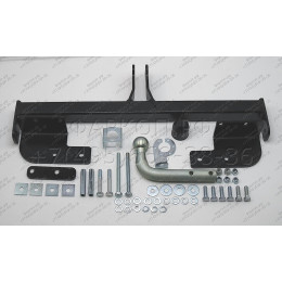 94702-A MOTODOR Фаркоп с оцинкованным шаром на Lifan X70 2017-2021, Lifan X60 2012-2021 без выреза в бампере. Тип шара: A. Нагрузки: 1500/75 кг, масса фаркопа 15,4 кг (без эле