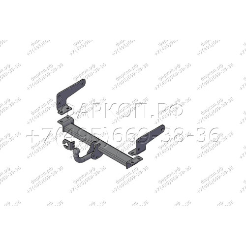 9910 Трейлер Фаркоп для Opel Antara 4WD 2006-2013 без снятия и подрезки бампера. Тип шара: A. Нагрузки: 1150/50 кг, масса фаркопа 15,2 кг (без электрики в комплекте)