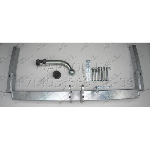 A035A GALIA Полностью оцинкованный фаркоп на Audi A4 седан/универсал 1994-2000, включая 4WD (Quattro). Подрозетник убирается за бампер. Тип шара: A. Невидимый вырез бампера. Нагрузки: 1800/75 кг, масса фаркопа 17,5 кг