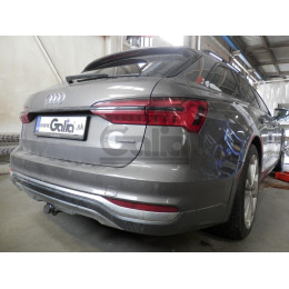 A051A GALIA Полностью оцинкованный фаркоп на Audi A6 седан/универсал 2019-, Audi A6 Allroad Quattro 2019-, Audi A7 Sportback 2017-. Подрозетник убирается за бампер. Тип шара: A.