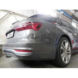 A051A GALIA Полностью оцинкованный фаркоп на Audi A6 седан/универсал 2019-, Audi A6 Allroad Quattro 2019-, Audi A7 Sportback 2017-. Подрозетник убирается за бампер. Тип шара: A.