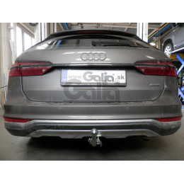 A051A GALIA Полностью оцинкованный фаркоп на Audi A6 седан/универсал 2019-, Audi A6 Allroad Quattro 2019-, Audi A7 Sportback 2017-. Подрозетник убирается за бампер. Тип шара: A.