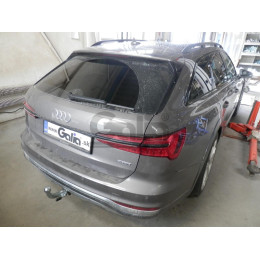 A051A GALIA Полностью оцинкованный фаркоп на Audi A6 седан/универсал 2019-, Audi A6 Allroad Quattro 2019-, Audi A7 Sportback 2017-. Подрозетник убирается за бампер. Тип шара: A.