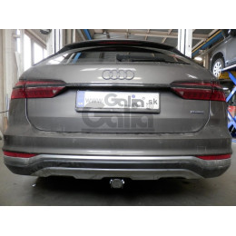 A051A GALIA Полностью оцинкованный фаркоп на Audi A6 седан/универсал 2019-, Audi A6 Allroad Quattro 2019-, Audi A7 Sportback 2017-. Подрозетник убирается за бампер. Тип шара: A.
