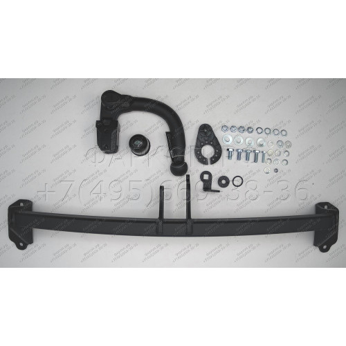 B-081 STEINHOF Фаркоп на BMW X1 F48 2015-2022 (без подрезки бампера), BMW 2-Series Active Tourer F45 2014-2021 (без подрезки бампера), BMW 2-Series Gran Tourer F46 2015-2021 (невидимая подрезка бампера). Тип шара: AV (вертикальное быстросъемное крепление 