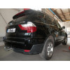 B014A GALIA Полностью оцинкованный фаркоп на BMW X3 E83 2004-2010. Подрозетник убирается за бампер. Тип шара: A. Установка без выреза бампера. Нагрузки: 2000/100 кг, масса фаркопа 10,82 кг