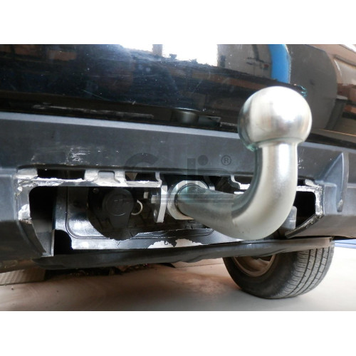 B014A GALIA Полностью оцинкованный фаркоп на BMW X3 E83 2004-2010. Подрозетник убирается за бампер. Тип шара: A. Установка без выреза бампера. Нагрузки: 2000/100 кг, масса фаркопа 10,82 кг