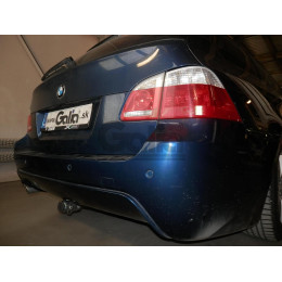 B022A GALIA Полностью оцинкованный фаркоп на BMW 5-Series E60 седан / E61 универсал 2003-2010, в т.ч. подходит с M-пакет. Подрозетник убирается за бампер. Тип ша