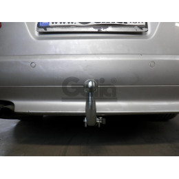 B022A GALIA Полностью оцинкованный фаркоп на BMW 5-Series E60 седан / E61 универсал 2003-2010, в т.ч. подходит с M-пакет. Подрозетник убирается за бампер. Тип ша