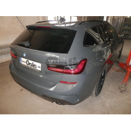 B025C GALIA Полностью оцинкованный фаркоп на BMW 3-Series седан/универсал 2018-, BMW 4-Series G22 coupe 2020-, BMW 4-Series G26 Gran Coupe 2021-. Подрозетник убирается за бампер. Ти