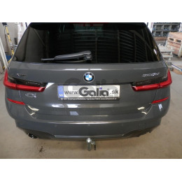 B025C GALIA Полностью оцинкованный фаркоп на BMW 3-Series седан/универсал 2018-, BMW 4-Series G22 coupe 2020-, BMW 4-Series G26 Gran Coupe 2021-. Подрозетник убирается за бампер. Ти