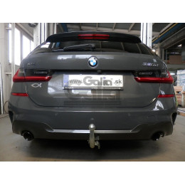 B025C GALIA Полностью оцинкованный фаркоп на BMW 3-Series седан/универсал 2018-, BMW 4-Series G22 coupe 2020-, BMW 4-Series G26 Gran Coupe 2021-. Подрозетник убирается за бампер. Ти