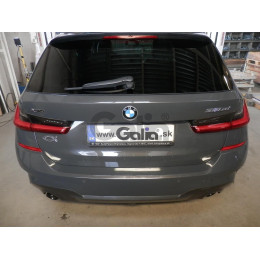 B025C GALIA Полностью оцинкованный фаркоп на BMW 3-Series седан/универсал 2018-, BMW 4-Series G22 coupe 2020-, BMW 4-Series G26 Gran Coupe 2021-. Подрозетник убирается за бампер. Ти