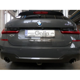 B025C GALIA Полностью оцинкованный фаркоп на BMW 3-Series седан/универсал 2018-, BMW 4-Series G22 coupe 2020-, BMW 4-Series G26 Gran Coupe 2021-. Подрозетник убирается за бампер. Ти