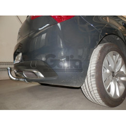 C067A GALIA Полностью оцинкованный фаркоп на Citroen DS5 2011-2018. Подрозетник убирается за бампер. Шар перекрывает противотуманную фару. Тип шара: A. Под