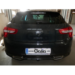 C067A GALIA Полностью оцинкованный фаркоп на Citroen DS5 2011-2018. Подрозетник убирается за бампер. Шар перекрывает противотуманную фару. Тип шара: A. Под