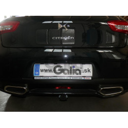 C067A GALIA Полностью оцинкованный фаркоп на Citroen DS5 2011-2018. Подрозетник убирается за бампер. Шар перекрывает противотуманную фару. Тип шара: A. Под