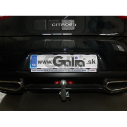 C067A GALIA Полностью оцинкованный фаркоп на Citroen DS5 2011-2018. Подрозетник убирается за бампер. Шар перекрывает противотуманную фару. Тип шара: A. Под