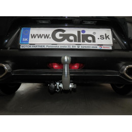 C067A GALIA Полностью оцинкованный фаркоп на Citroen DS5 2011-2018. Подрозетник убирается за бампер. Шар перекрывает противотуманную фару. Тип шара: A. Под