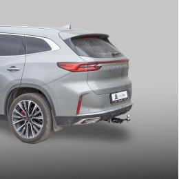 C110-E Лидер-плюс ТСУ для Exeed TXL M32T 2021-, CheryExeed TXL M32T 2020-2021 (только 2.0 л) без снятия и выреза бампера. Тип шара: E. Нагрузки: 1500/100 кг, масса фаркопа 15,4 кг