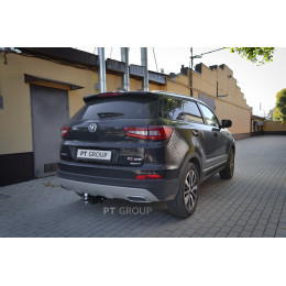 CPP-17-991122.00 PT GROUP Фаркоп на Changan CS55 2017-2023 без подрезки бампера. Тип шара: E (легкосъемный шар под квадрат). Нагрузки: 1350/75 кг, масса фаркопа 19,6 кг (б