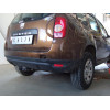 D041A GALIA Полностью оцинкованный фаркоп на Renault Duster 2WD, 4WD 2010-2015, 2015-2021, Renault Duster 2 2021-2022, Nissan Terrano 2014-2022. Тип шара: A. Невидимый вырез бампера. Нагрузки: 1600/75 кг, масса фаркопа 14,02 кг