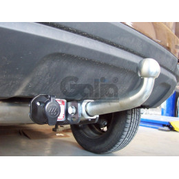 D041A GALIA Полностью оцинкованный фаркоп на Renault Duster 2WD, 4WD 2010-2015, 2015-2021, Renault Duster 2 2021-2022, Nissan Terrano 2014-2022. Тип шара: A. Невидимый вырез бампера. Нагрузк
