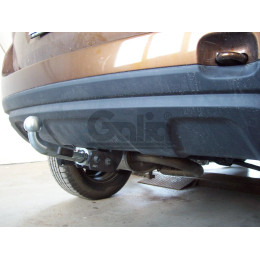 D041A GALIA Полностью оцинкованный фаркоп на Renault Duster 2WD, 4WD 2010-2015, 2015-2021, Renault Duster 2 2021-2022, Nissan Terrano 2014-2022. Тип шара: A. Невидимый вырез бампера. Нагрузк