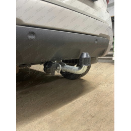 D041A GALIA Полностью оцинкованный фаркоп на Renault Duster 2WD, 4WD 2010-2015, 2015-2021, Renault Duster 2 2021-2022, Nissan Terrano 2014-2022. Тип шара: A. Невидимый вырез бампера. Нагрузк