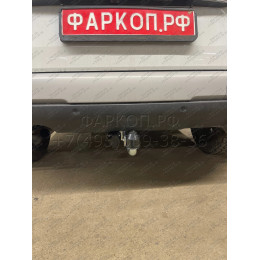 D041A GALIA Полностью оцинкованный фаркоп на Renault Duster 2WD, 4WD 2010-2015, 2015-2021, Renault Duster 2 2021-2022, Nissan Terrano 2014-2022. Тип шара: A. Невидимый вырез бампера. Нагрузк