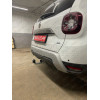D041A GALIA Полностью оцинкованный фаркоп на Renault Duster 2WD, 4WD 2010-2015, 2015-2021, Renault Duster 2 2021-2022, Nissan Terrano 2014-2022. Тип шара: A. Невидимый вырез бампера. Нагрузки: 1600/75 кг, масса фаркопа 14,02 кг