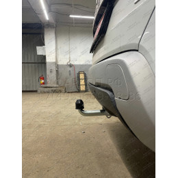 D041A GALIA Полностью оцинкованный фаркоп на Renault Duster 2WD, 4WD 2010-2015, 2015-2021, Renault Duster 2 2021-2022, Nissan Terrano 2014-2022. Тип шара: A. Невидимый вырез бампера. Нагрузк