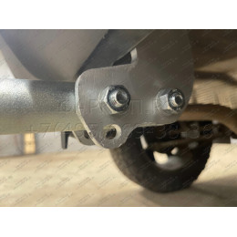 D041A GALIA Полностью оцинкованный фаркоп на Renault Duster 2WD, 4WD 2010-2015, 2015-2021, Renault Duster 2 2021-2022, Nissan Terrano 2014-2022. Тип шара: A. Невидимый вырез бампера. Нагрузк