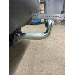 D041A GALIA Полностью оцинкованный фаркоп на Renault Duster 2WD, 4WD 2010-2015, 2015-2021, Renault Duster 2 2021-2022, Nissan Terrano 2014-2022. Тип шара: A. Невидимый вырез бампера. Нагрузк