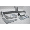 D041A GALIA Полностью оцинкованный фаркоп на Renault Duster 2WD, 4WD 2010-2015, 2015-2021, Renault Duster 2 2021-2022, Nissan Terrano 2014-2022. Тип шара: A. Невидимый вырез бампера. Нагрузки: 1600/75 кг, масса фаркопа 14,02 кг