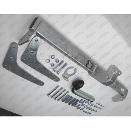D041A GALIA Полностью оцинкованный фаркоп на Renault Duster 2WD, 4WD 2010-2015, 2015-2021, Renault Duster 2 2021-2022, Nissan Terrano 2014-2022. Тип шара: A. Невидимый вырез бампера. Нагрузк
